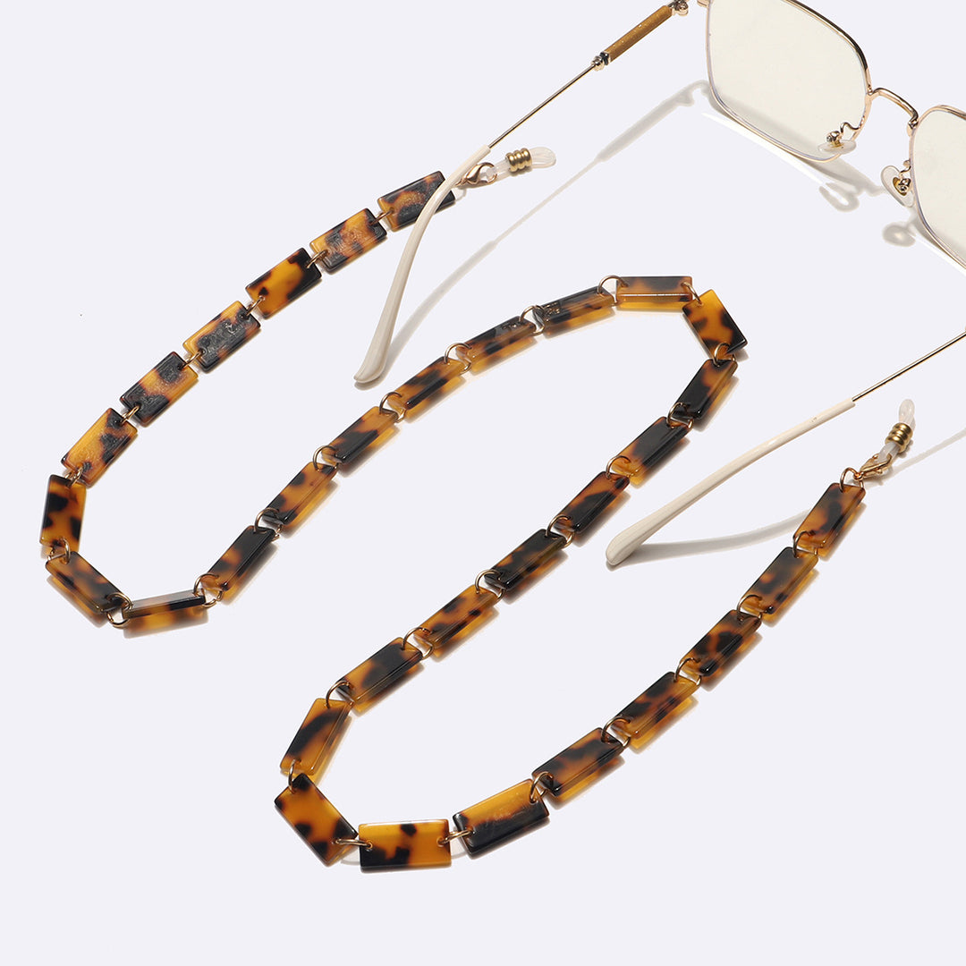 Geometric Eyewear Chain Bowlift