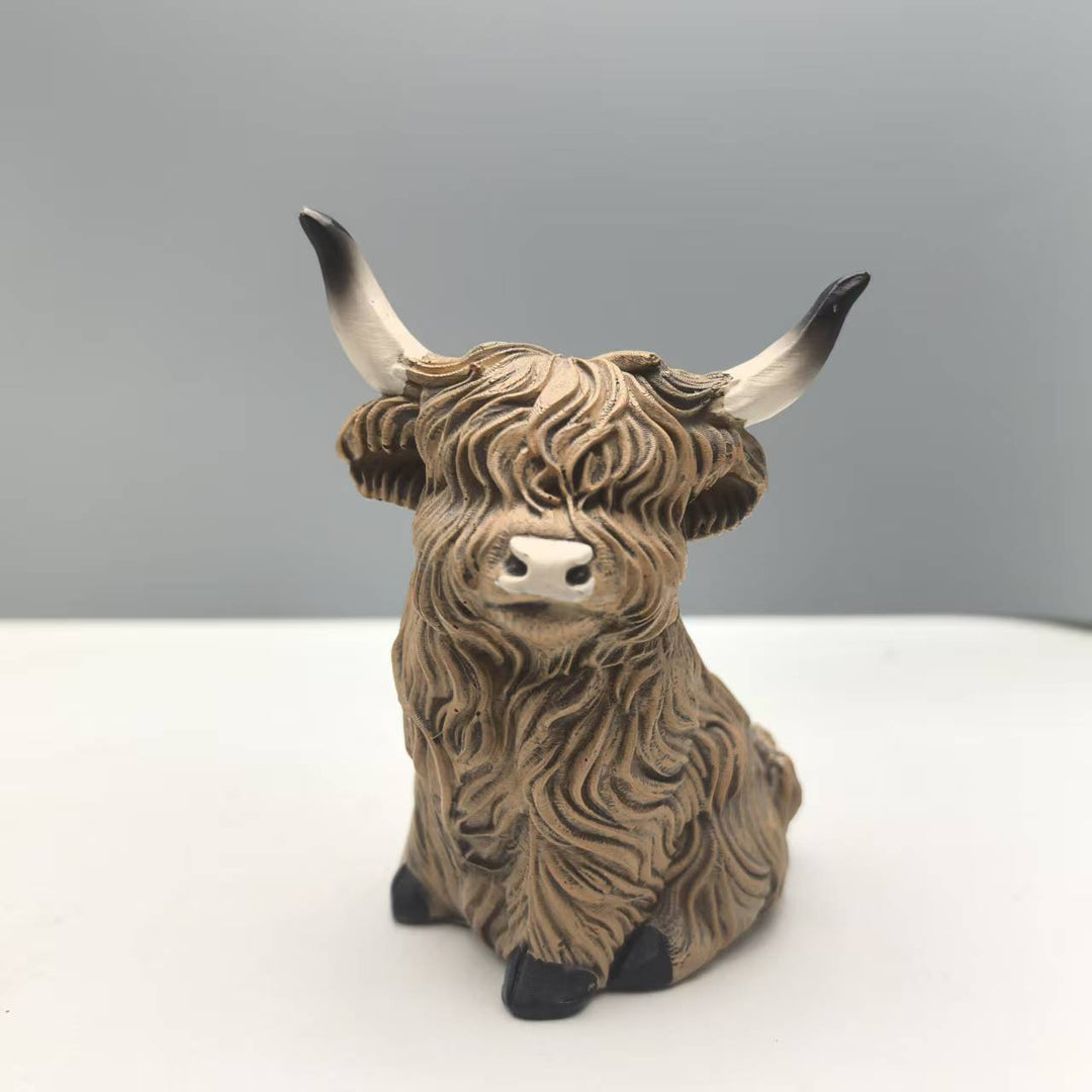 Decorative Highlander figure Bowlift