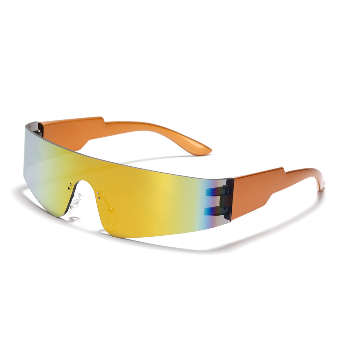 Ladies futuristic sports sunglasses with optimal UV protection Bowlift