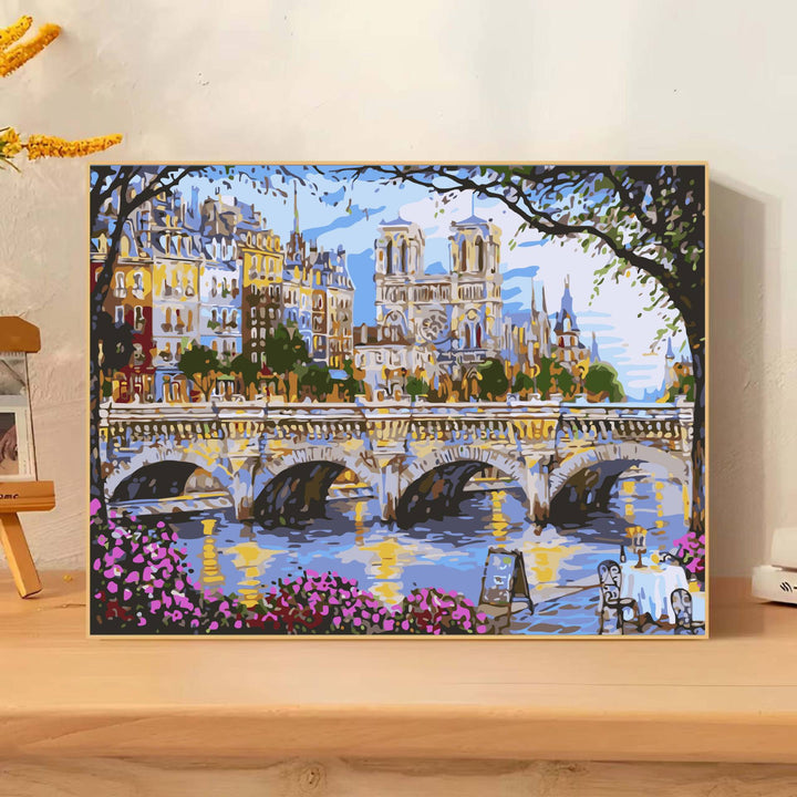 Scenic Landscape Art Canvas Print Bowlift