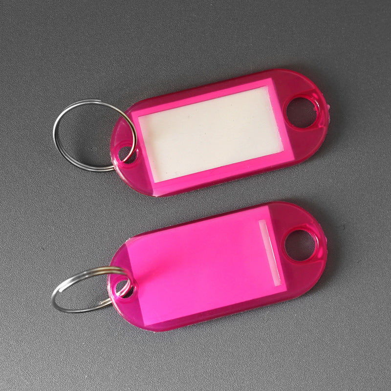 Unisex Multifunctional Label Tags with Transparent Window Bowlift