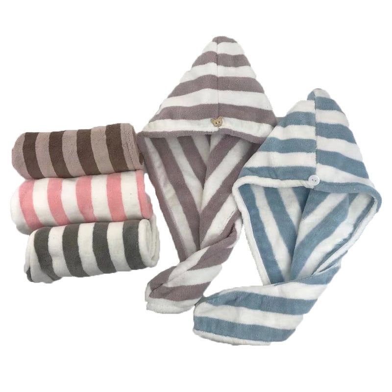 High-Quality Terry Bath Towel With Stylish Stripe Pattern Bowlift