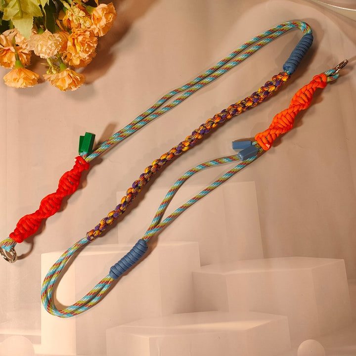 Multi-Functional Pet Leash with Adjustable Grip Bowlift