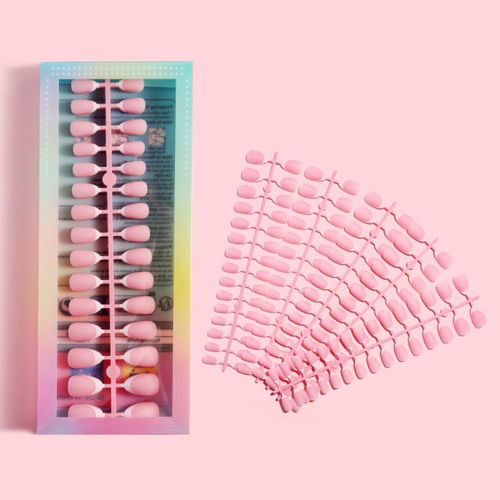 Elegant artificial nails with matte finish Bowlift
