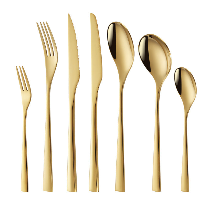 Elegant dessert knife with curved handle Bowlift