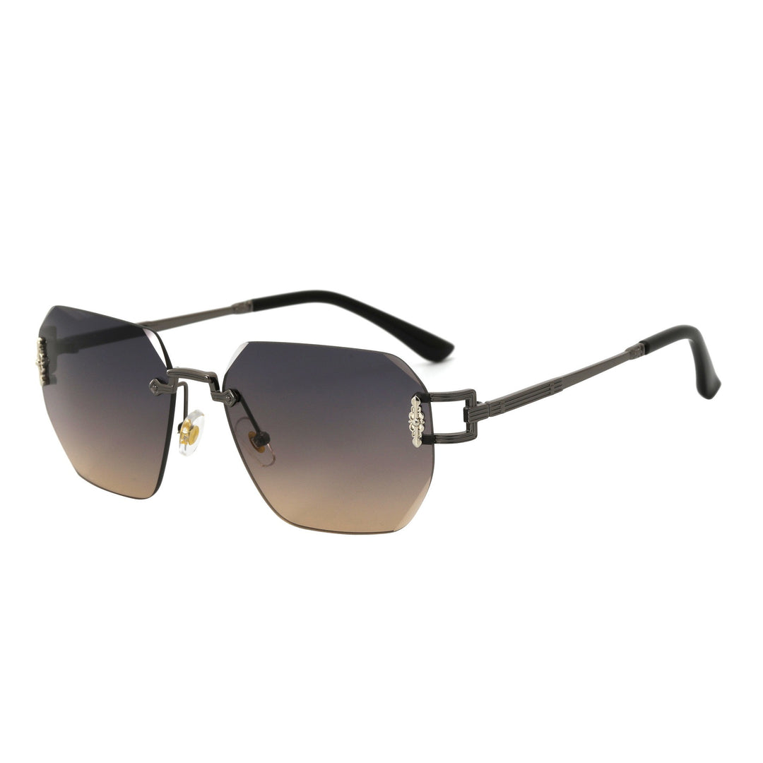 Women's Designer Sunglasses in Modern, Geometric Design Bowlift