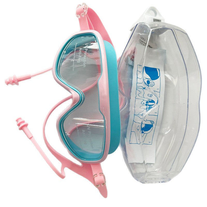 Professional swimming mask with anti-fog technology Bowlift