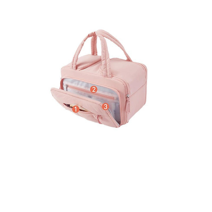 Versatile Quilted Travel Duffle Bag Bowlift