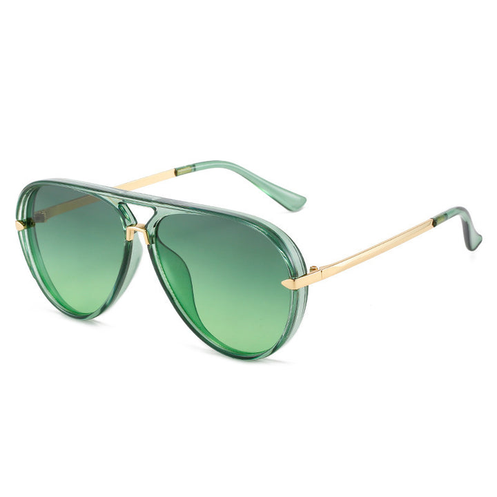 Men's Aviator Style Polarized Sunglasses Bowlift