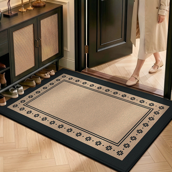 Stylish Woven Entrance Mat Bowlift