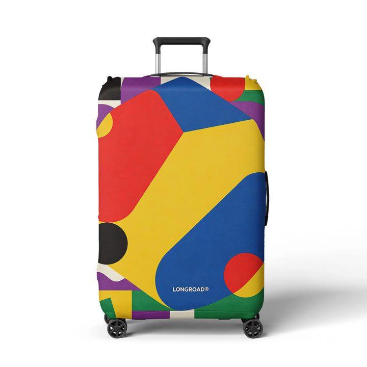 Ladies Luggage Protection with Modern Geometric Design Bowlift