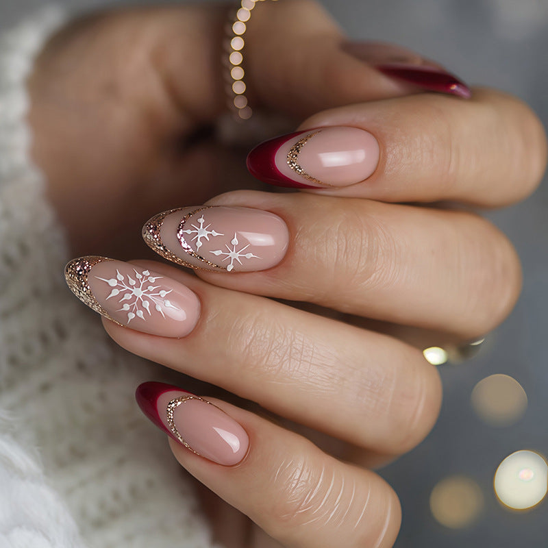 Glamorous Stiletto Press-On Nail Art Set Bowlift