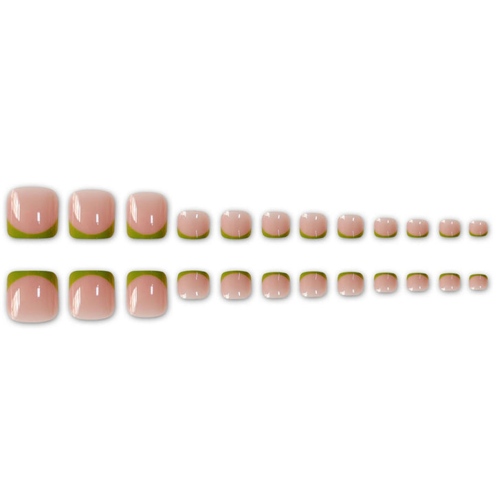 Premium French Tip Pedicure Bowlift