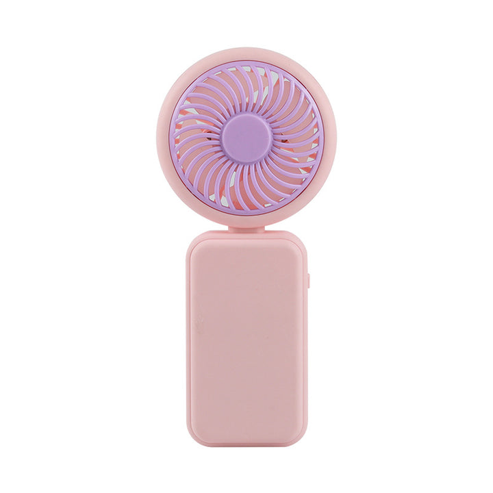 Women's Portable Handheld Fan with USB Charging Function and Adjustable Tilt Angle Bowlift