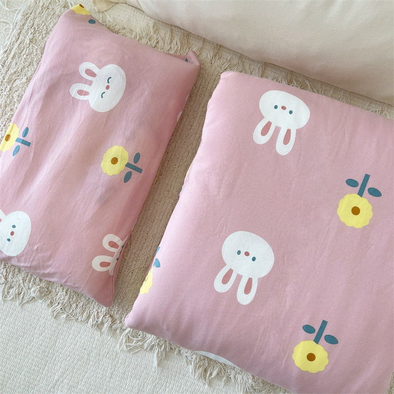 Unisex cotton pillowcase with cheerful bear design Bowlift