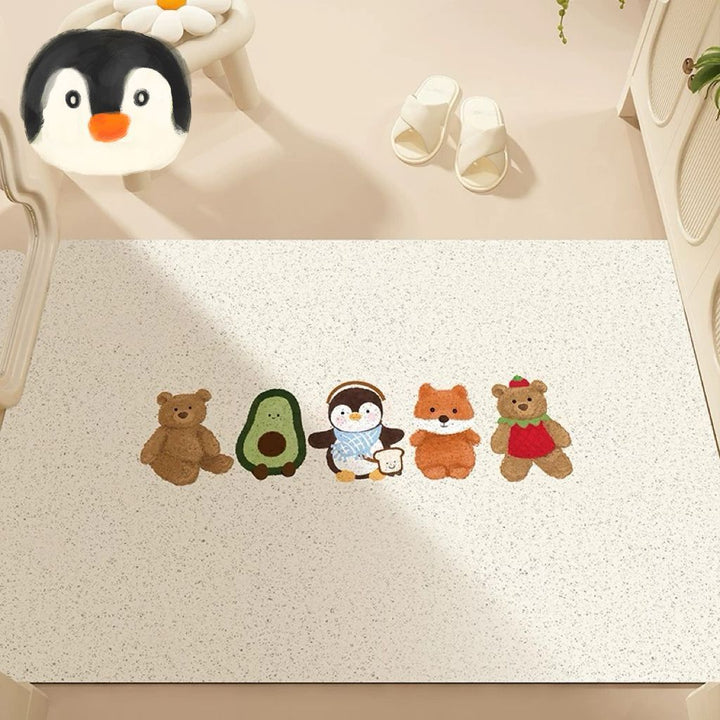 Playful Animal-Themed Area Rug