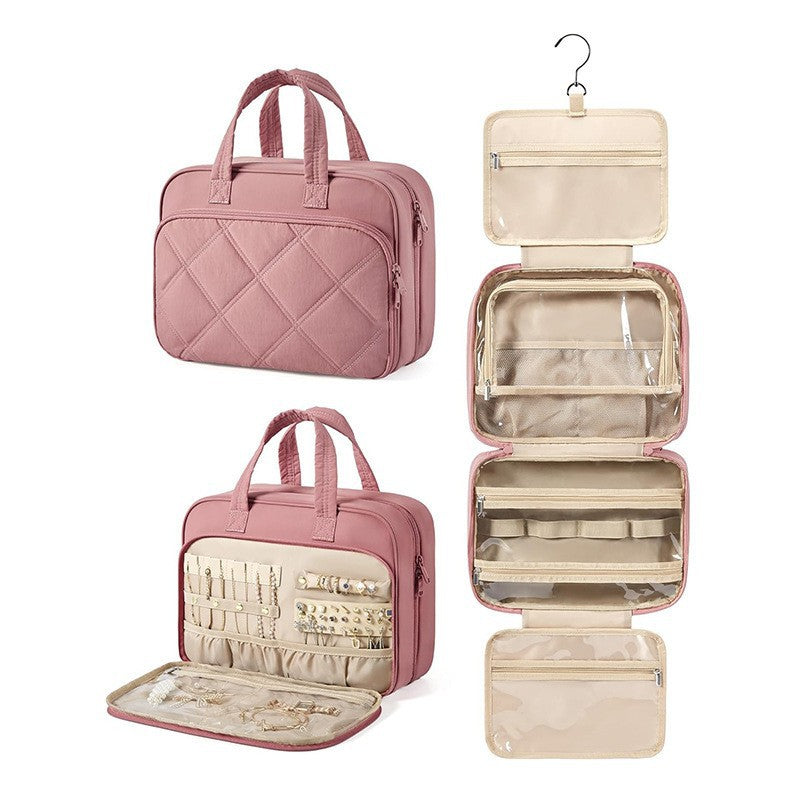 Jewelry Organizer Bag with Practical Inserts Bowlift