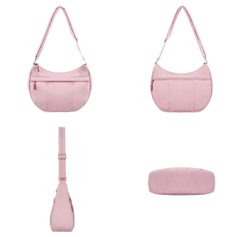 Practical shoulder bag with padded shoulder strap Bowlift