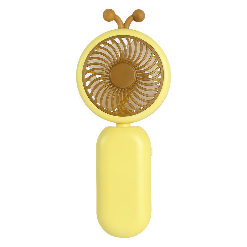 Ladies Portable Hand Fan with Playful Design Bowlift