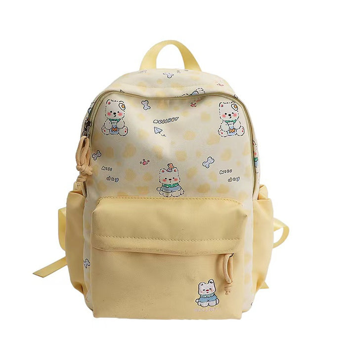 Backpack with Playful Animal Design and Practical Organizer Compartments Bowlift