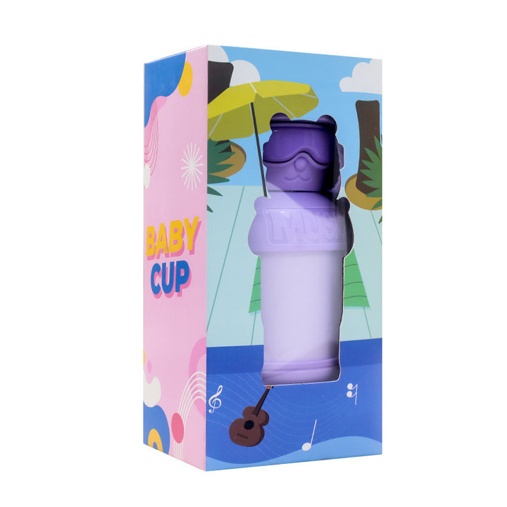 Ladies Insulated Drinking Bottle in Creative Bear Design Bowlift