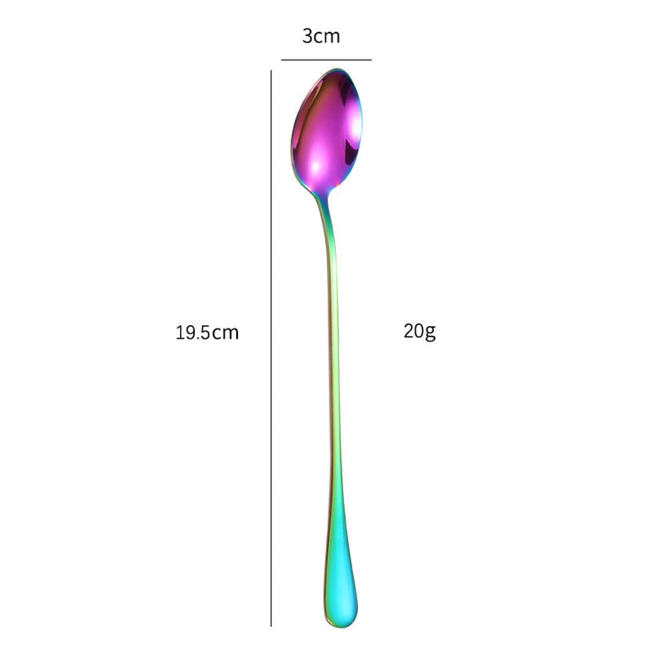 Elegant teaspoon with polished gold surface Bowlift