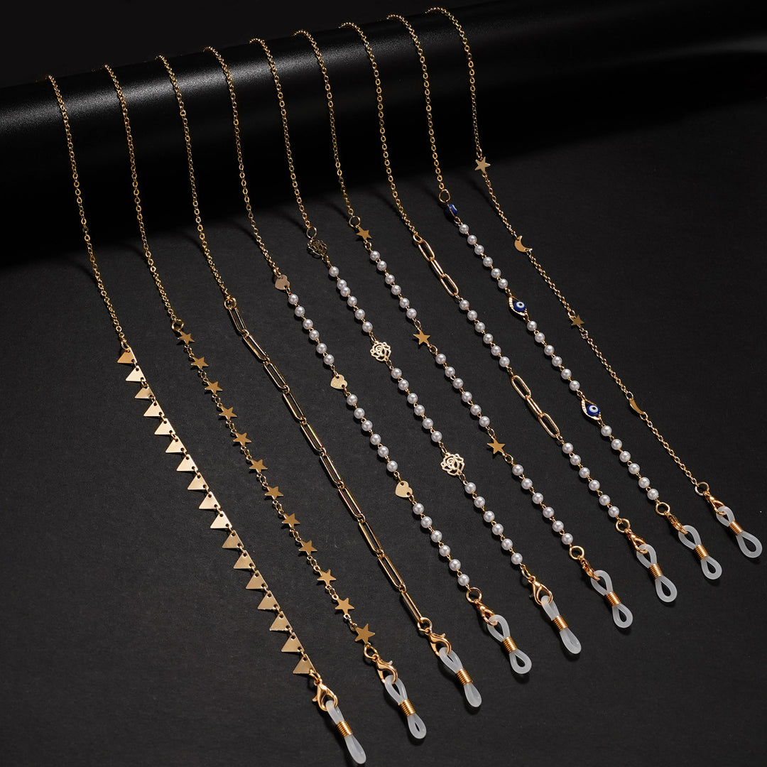 Chic Geometric Eyewear Chain Bowlift