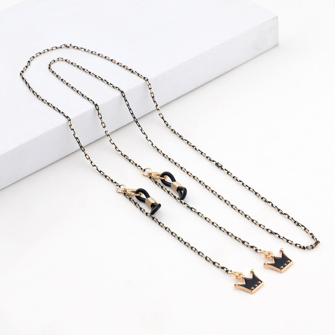 Elegant Geometric Glasses Chain Bowlift