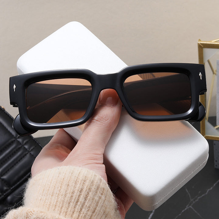 Women Fashion Rectangle Sunglasses with High-Quality Lenses Bowlift