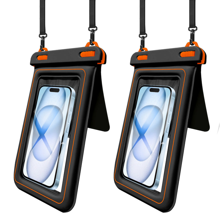Waterproof Smartphone Case with Removable Shoulder Strap Bowlift
