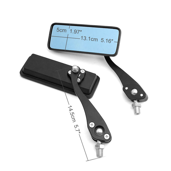 Adjustable Motorcycle Rearview Mirror with Wide View Bowlift