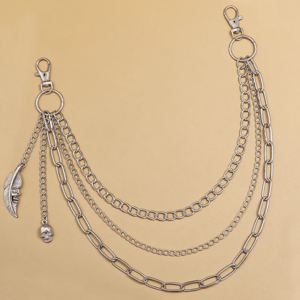 Fashionable chain pendant belt Bowlift
