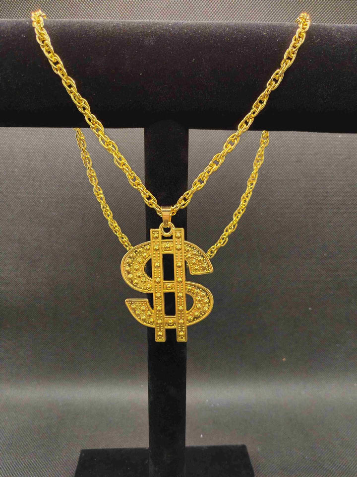 Statement Dollar Sign Necklace Bowlift