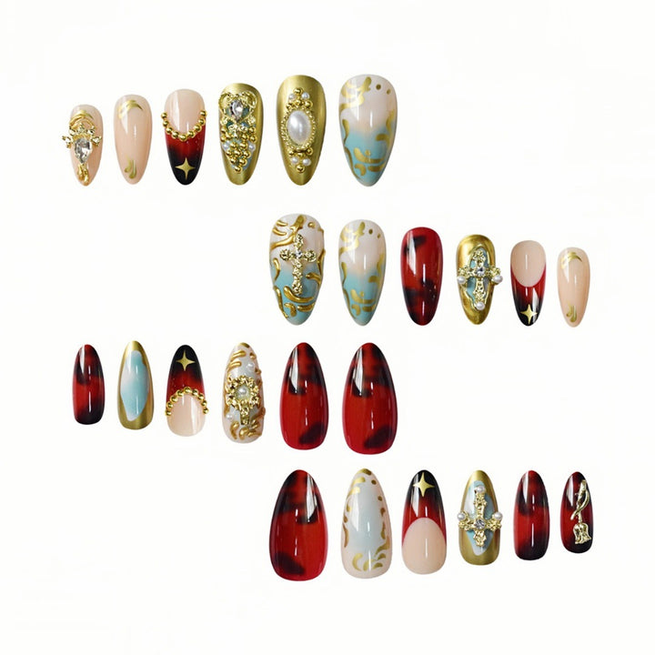 Artistic Resin Nail Art Extensions Bowlift