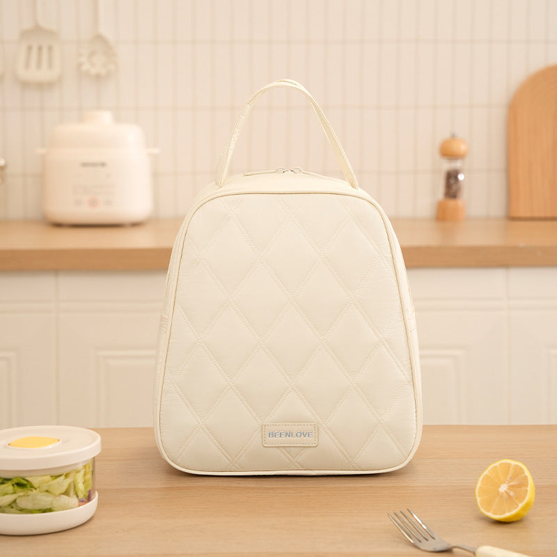 Quilted Insulated Lunch Bag Bowlift