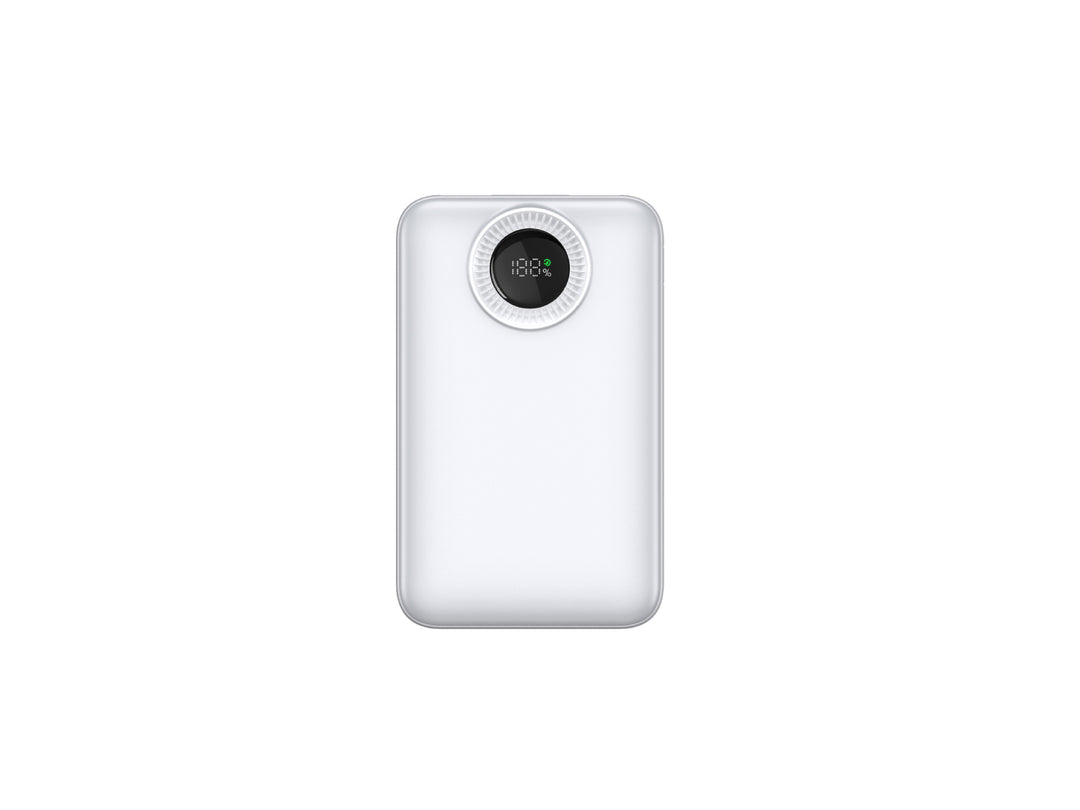 Portable high-performance power bank with inductive charging technology and digital display Bowlift