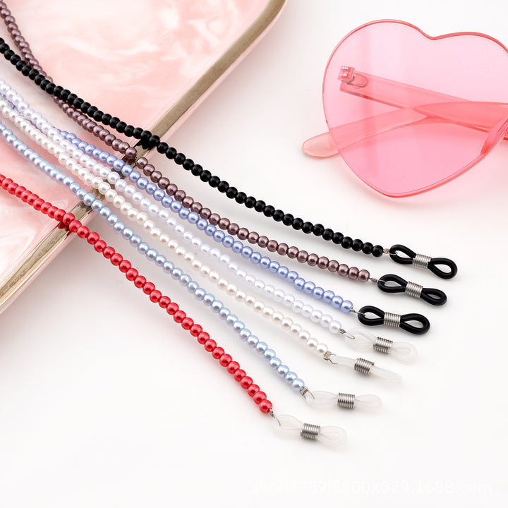 Pearlescent Eyewear Retainer Chain Bowlift