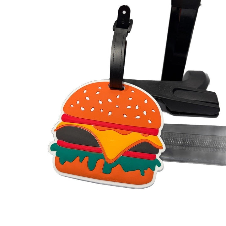 Fun Hamburger-Shaped Luggage Tag Bowlift
