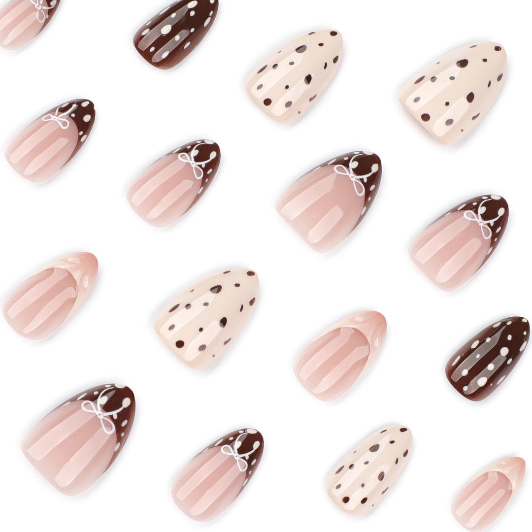 Artful Nail Art with Elegant Accents Bowlift