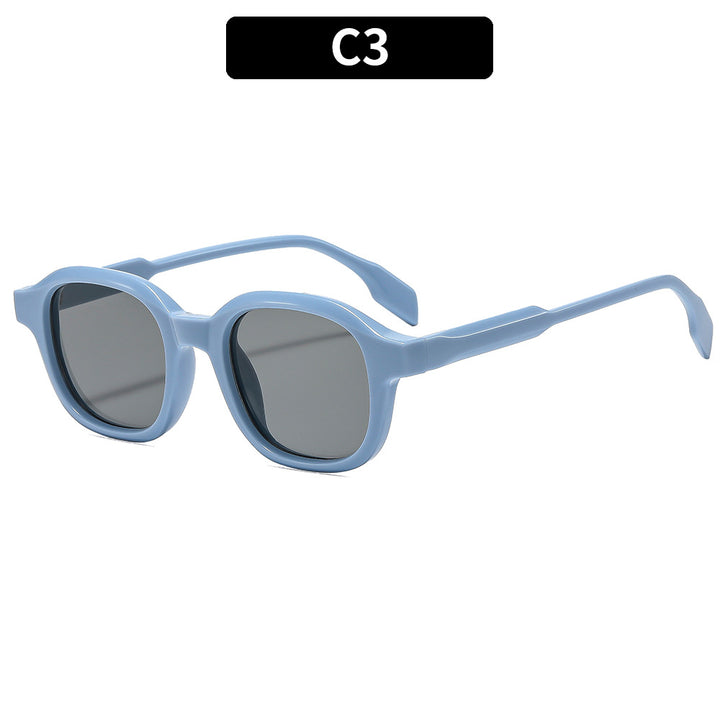 Trendy Round Frame Sunglasses