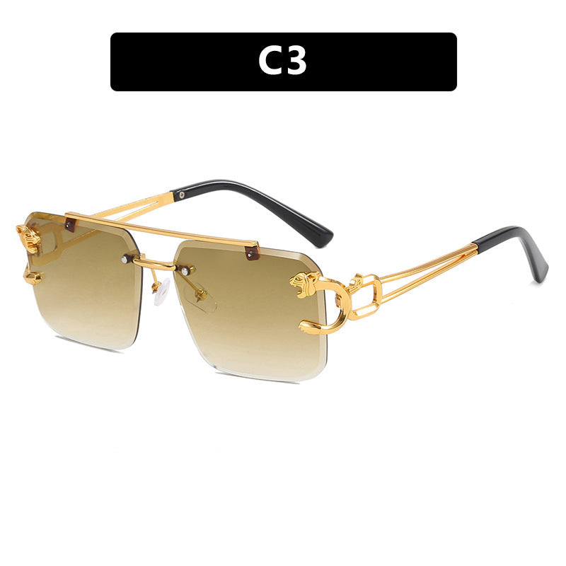 Women's square sunglasses with elegant decorative details Bowlift