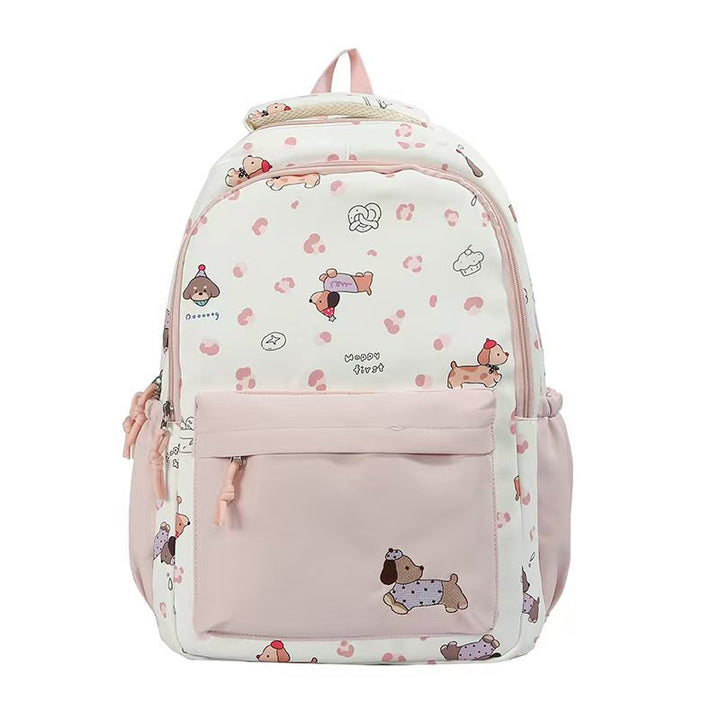 Playful Dog-Themed Backpack Bowlift