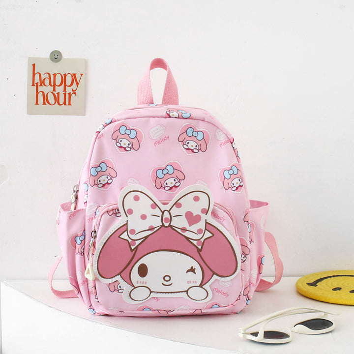 Cute Cartoon Bunny-Themed Backpack