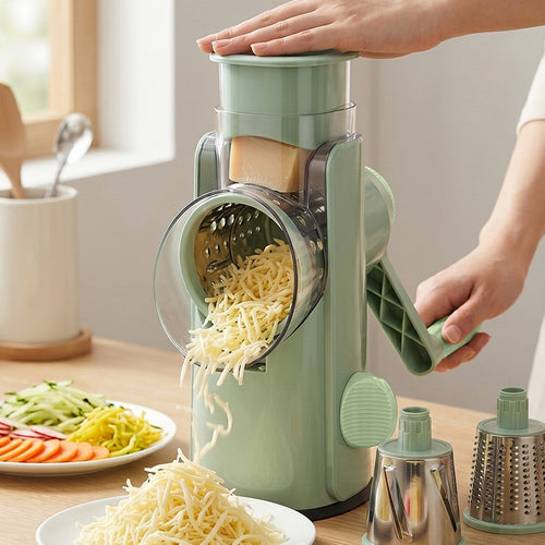 Multi-Functional Manual Vegetable Grater Bowlift