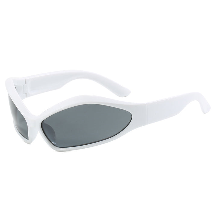 Women's Sporty Sunglasses with Aerodynamic Design Bowlift