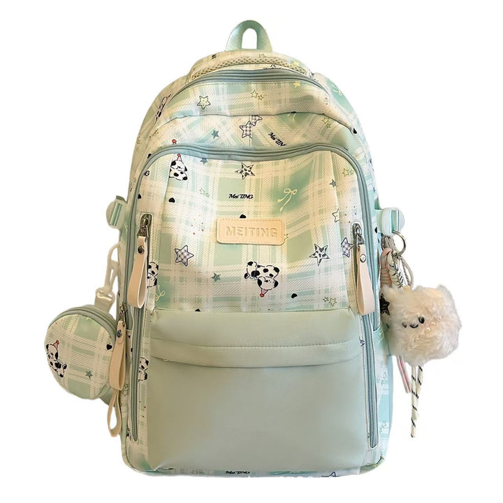 Creative Graphic Print Backpack Bowlift