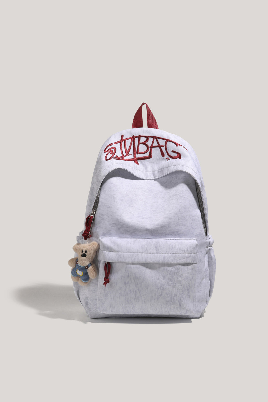 Cute Illustrated Plush Toy Backpack