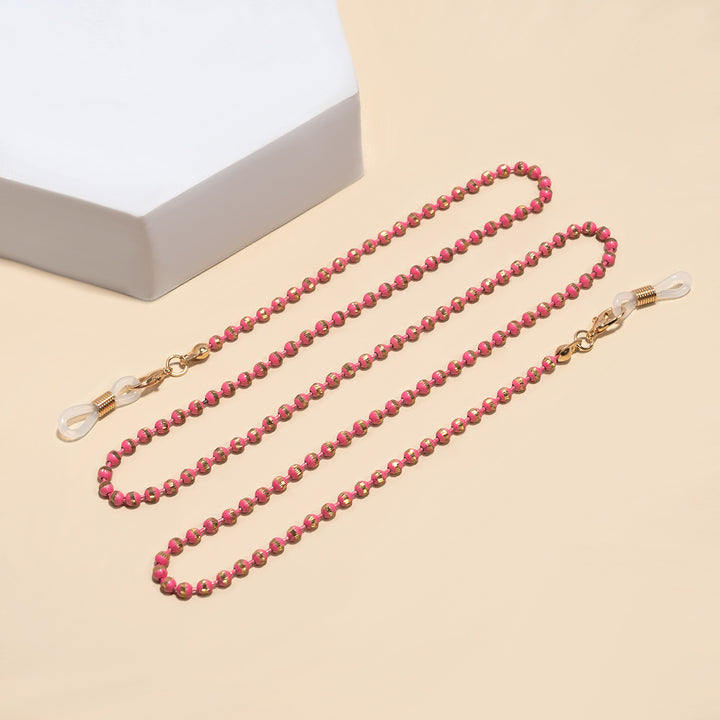 Elegant Beaded Eyewear Holder Chain Bowlift