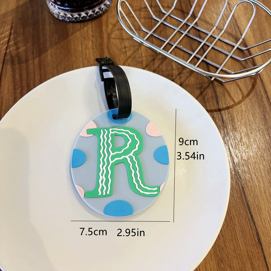 Customized Monogram Luggage Tag Bowlift