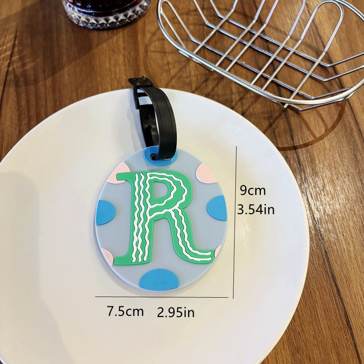 Playful Alphabet Luggage Tag Bowlift